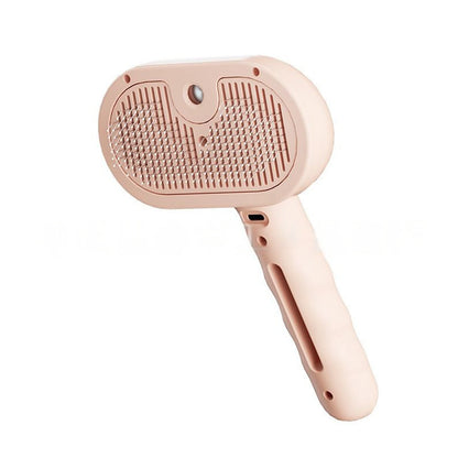 Pet Steam Spray Dog Grooming Brush