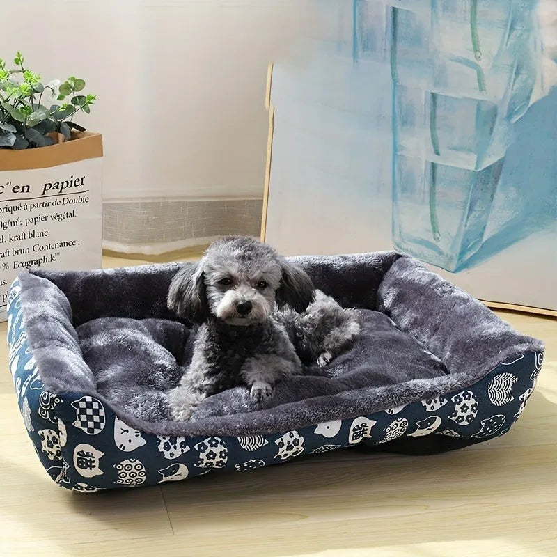Cozy Pet Sofa Bed – Dog & Cat Cushion Mat
