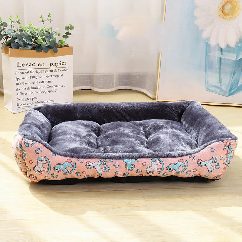 Cozy Pet Sofa Bed – Dog & Cat Cushion Mat