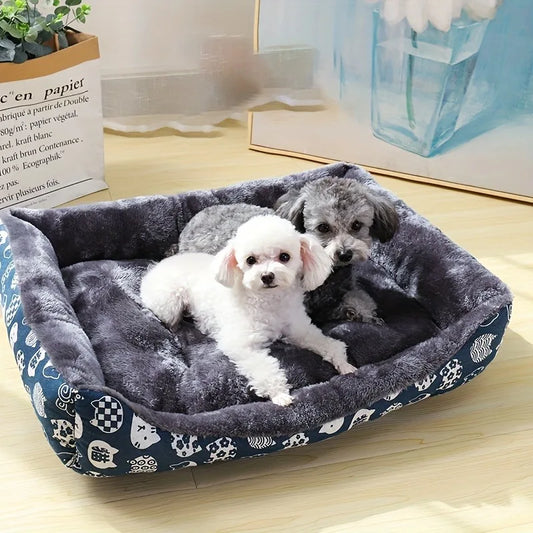 Cozy Pet Sofa Bed – Dog & Cat Cushion Mat