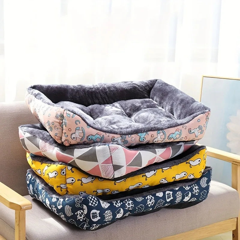 Cozy Pet Sofa Bed – Dog & Cat Cushion Mat
