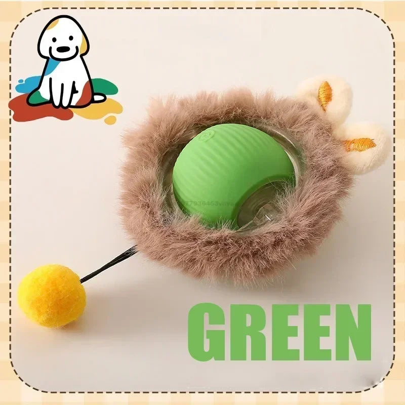 Automatic Rolling Pet Ball Self RollingBall Pet Supplies